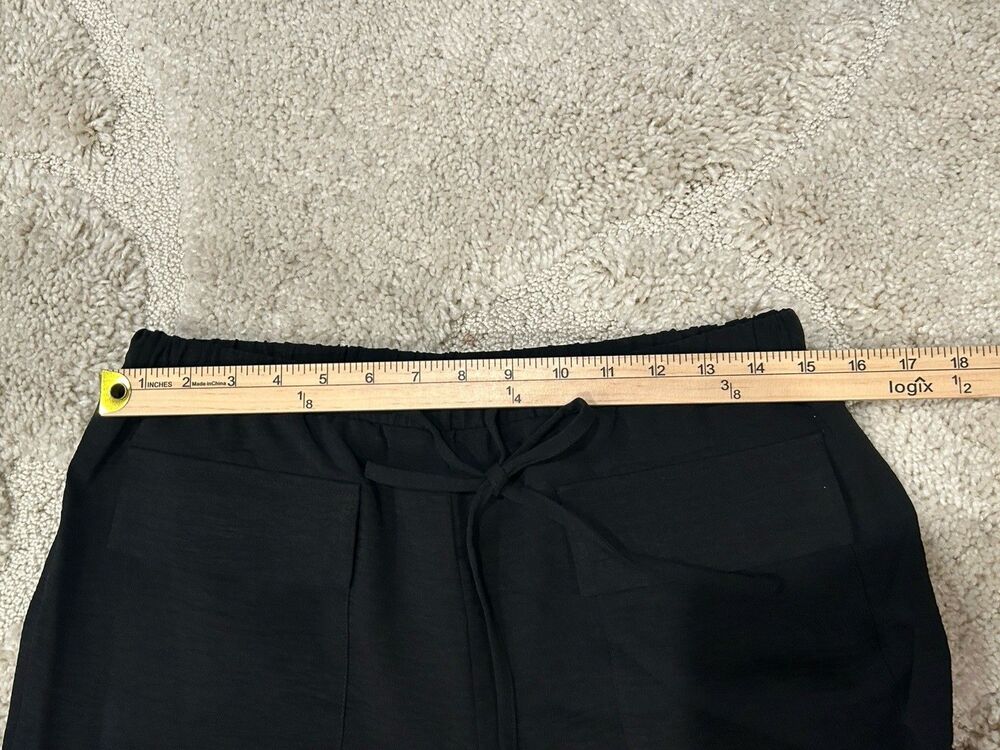 Palazzo Pants NY Clothing Co Flowy Black Dressy Size S - Picture 2 of 7